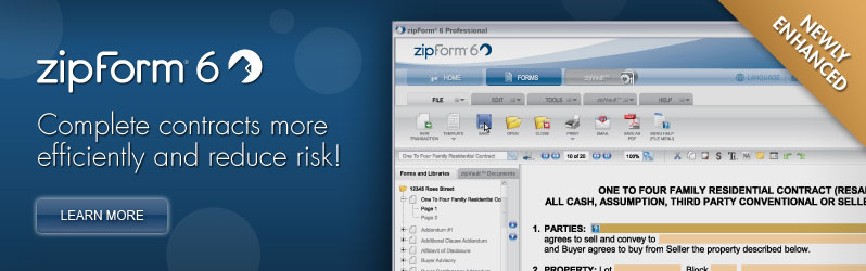 zipForm 6 - The future of forms software is here!